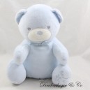 Peluche musicale ours KALOO Perle bleu assis broderie 20 cm