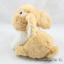 Peluche sonore lapin GIPSY beige blanc