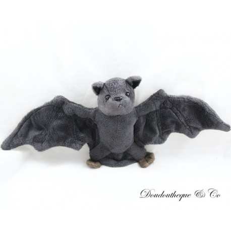 Black bat plush toy