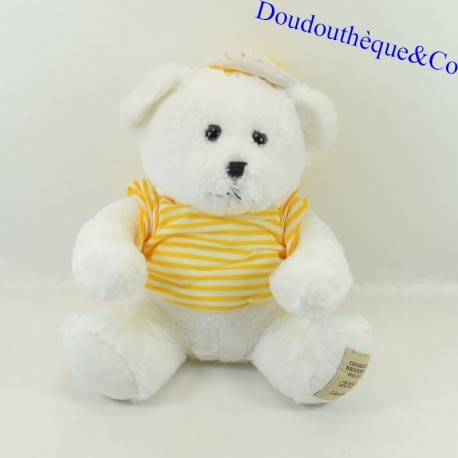 Plush bear GIORGIO BEVERLY HILLS 2015 yellow beret 30 cm