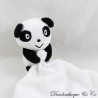 Doudou Taschentuch Panda ZEEMAN schwarz-weiße Glocke 36 cm