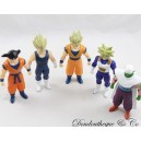 Set of 5 figures Dragon Ball Z BANDAI Goku Vegeta Piccolo Trunks 10 cm