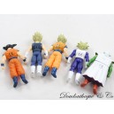 Ensemble de 5 figurines Dragon Ball Z BANDAI Goku Vegeta Piccolo Trunks 10 cm