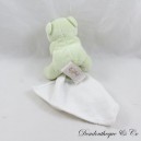 Doudou handkerchief bear BABY NAT' green
