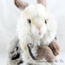 Plush rabbit ANIMA classic brown gray