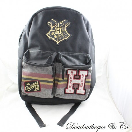 Rucksack Harry Potter WARNER BROS Abzeichen Hogwarts Quidditch schwarz 42 cm Rucksack Harry Potter WARNER BROS Abzeichen Hogwarts Quidditch schwarz 42 cm