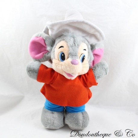 Plush mouse Fievel BEVNEC Fievel in the Far West vintage 29 cm