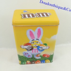 Metallbox M&M'S m&ms Gelber Osterhase Schokolade 18 cm