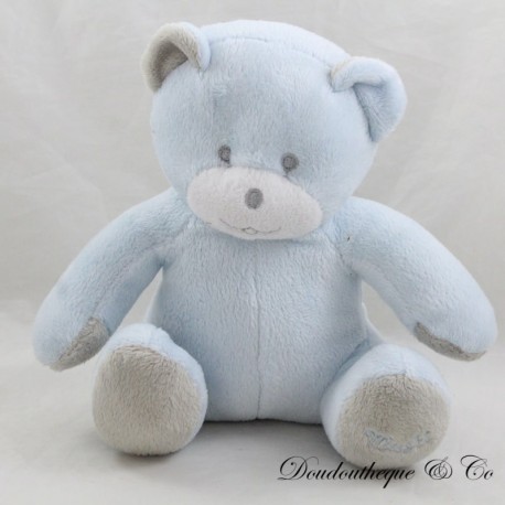 Plüschbär MUSTI von Mustela blau Plüschbär MUSTI von Mustela blau