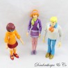 Set di 3 statuine articolate Scooby-Doo HANNA BARBERA 2001 Vera Daphne e Fred 12 cm