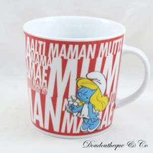 Taza de cerámica Los Pitufos EL SMURFS Pitufina