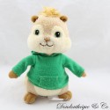 Plüsch Theodore TY Alvin und die Chipmunks grüner Kapuzenpullover 15 cm