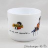 Advertising mug candies Haribo ARCOPAL France Na na na nanère ... vintage white 10 cm