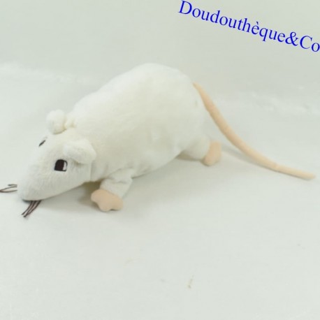 Peluche Rata o ratón IKEA Gosig Ratta blanco 20 cm