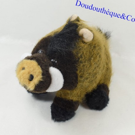 Peluche cinghiale Park Asterix marrone Obelix e Asterix 15 cm