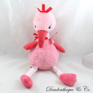 Plüsch Flamingo JELLYCAT rosa Vogel Storchenglocke 31 cm