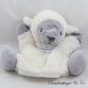 Sheep puppet cuddly toy TEX BABY white gray