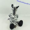 Peluche Zebra NICI rayas blancas y negras 25 cm