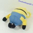 Keychain Plush Minion Despicable Me and Nasty Blue overalls 12 cm