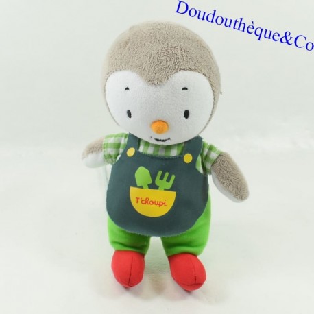 Plush T'choupi JEMINI gardener's apron 2015 19 cm Plush T'choupi JEMINI gardener's apron 2015 19 cm