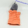 Doudou Puppe Igor Wolf MOULIN ROTY Die große orangefarbene Familie 25 cm