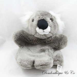 Doudou marionnette koala AU SYCOMORE Ausycomore gris