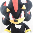 Peluche Sonic noir SEGA Black Sonic the hedgehog rouge noir 38 cm