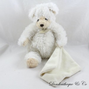 Doudou Taschentuchbär BABY NAT' weiß beige