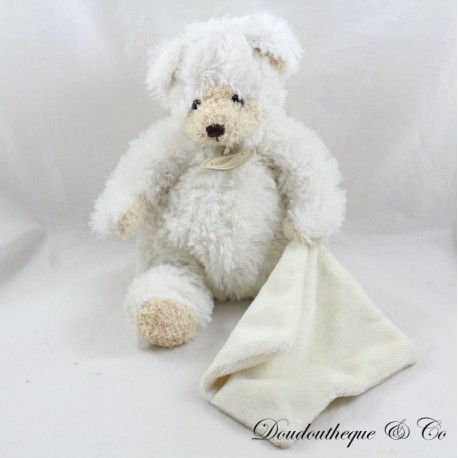 Doudou Taschentuchbär BABY NAT' weiß beige Doudou Taschentuchbär BABY NAT' weiß beige