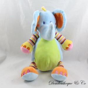 Elefant Plüsch NICOTOY blau grün