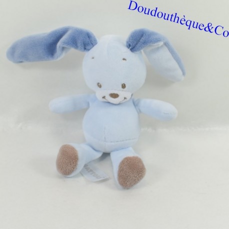 Plüschkaninchen NATTOU Alex & Bibou PM glockenblau 17 cm Plüschkaninchen NATTOU Alex & Bibou PM glockenblau 17 cm