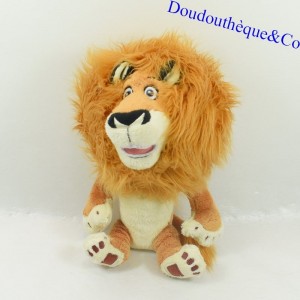 Plush Lion Alex DREAMWORKS HEROES Madagascar 3 Brown 21 cm