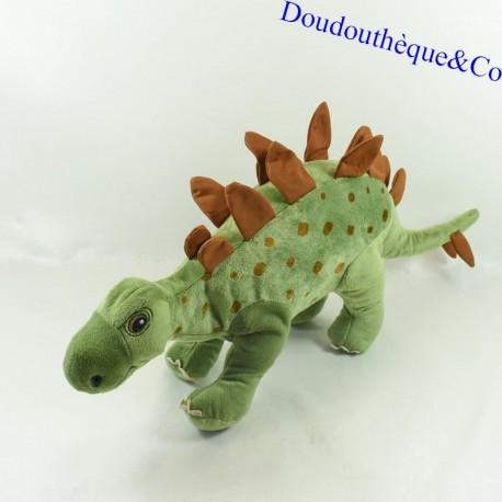 Peluche dinosaure IKEA JÄTTELIK stégosaure vert 50 cm