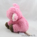 Maialino di peluche STORY OF BEAR rosa beige HO2546 morbido 20 cm