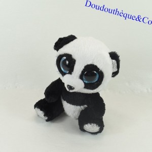 Peluche panda TY Beanie Boos Bamboo gros yeux bleu 14 cm
