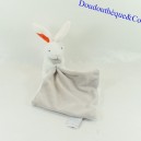 Doudou handkerchief rabbit DOUDOU ET COMPAGNIE Hopital privé Le Bois 9 cm