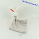 Doudou handkerchief rabbit DOUDOU ET COMPAGNIE Hopital privé Le Bois 9 cm