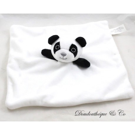 Flaches Panda Kuscheltier CLOROPHYL EDITIONS quadratisch weiß schwarz 27 cm Flaches Panda Kuscheltier CLOROPHYL EDITIONS quadratisch weiß schwarz 27 cm