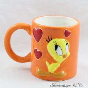 Mug 3D Canary Titi STARLINE Warner Bros Looney Tunes orange cup 10 cm