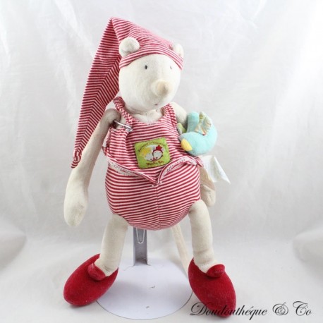 Musikalische Plüschmaus MOULIN ROTY Balthasar und Valentinsvogel 30 cm Musikalische Plüschmaus MOULIN ROTY Balthasar und Valentinsvogel 30 cm