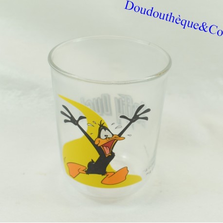Glas Duffy Duck Warner Bros Looney Tunes Jahrgang 2000 9 cm Glas Duffy Duck Warner Bros Looney Tunes Jahrgang 2000 9 cm