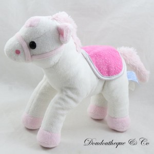 Plush horse GIPSY pink white