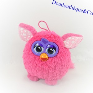 Plush Furby FAMOSA pink eyes in heart 2013 Hasbro 15 cm