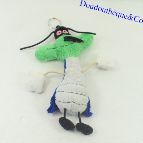 Schlüsselanhänger Plüsch Marky Kakerlake LANSAY Oggy und Kakerlaken 15 cm Schlüsselanhänger Plüsch Marky Kakerlake LANSAY Oggy und Kakerlaken 15 cm