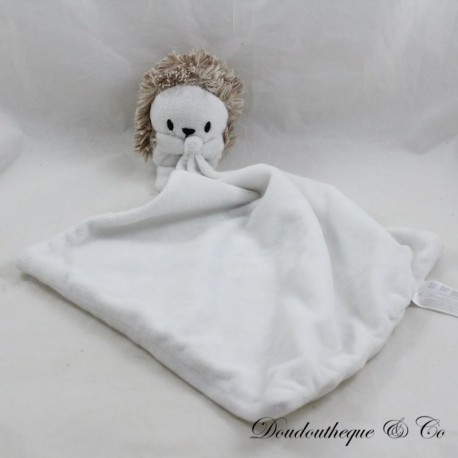Doudou Taschentuch Igel ZEEMAN weiß braun Doudou Taschentuch Igel ZEEMAN weiß braun