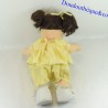 Muñeca vintage MATTEL Mi hijo Mi hijo vestido marrón amarillo 1985 40 cm