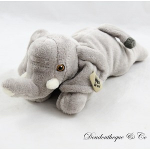 Elephant plush WWF grey trunk high