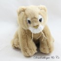 NATURE PLANET Seated Lion Plush Brown