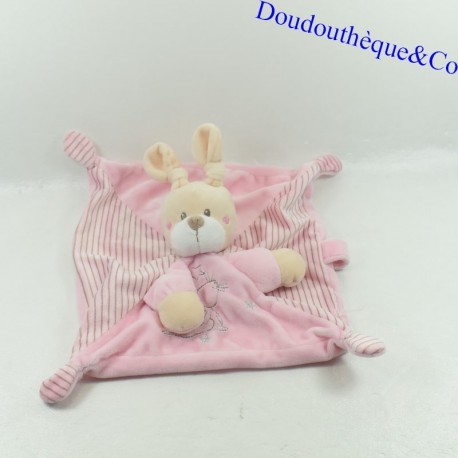 Rabbit flat cuddly toy SIMBA TOYS BENELUX pink Laline stars Nicotoy 25