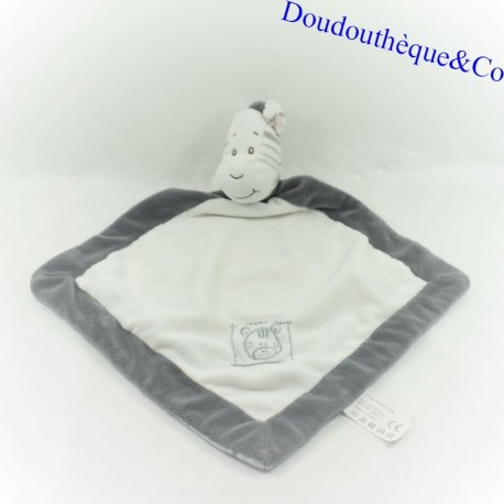 Zebra Flachdecke ZDT Tierdecke Action Bell Weiß Grau Gestreifte Unterseite 43 cm Zebra Flachdecke ZDT Tierdecke Action Bell Weiß Grau Gestreifte Unterseite 43 cm